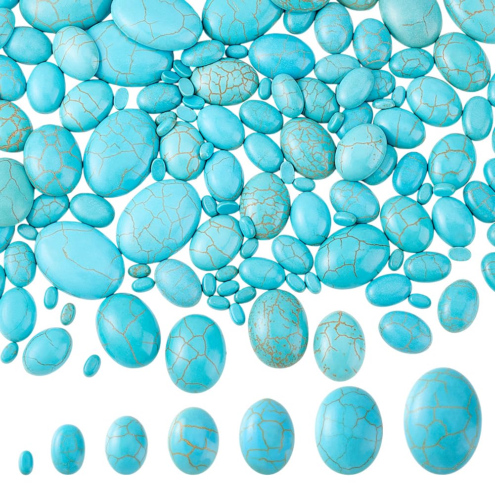 Cabochons turquoise de qualité pour création de bijoux raffinés - 7