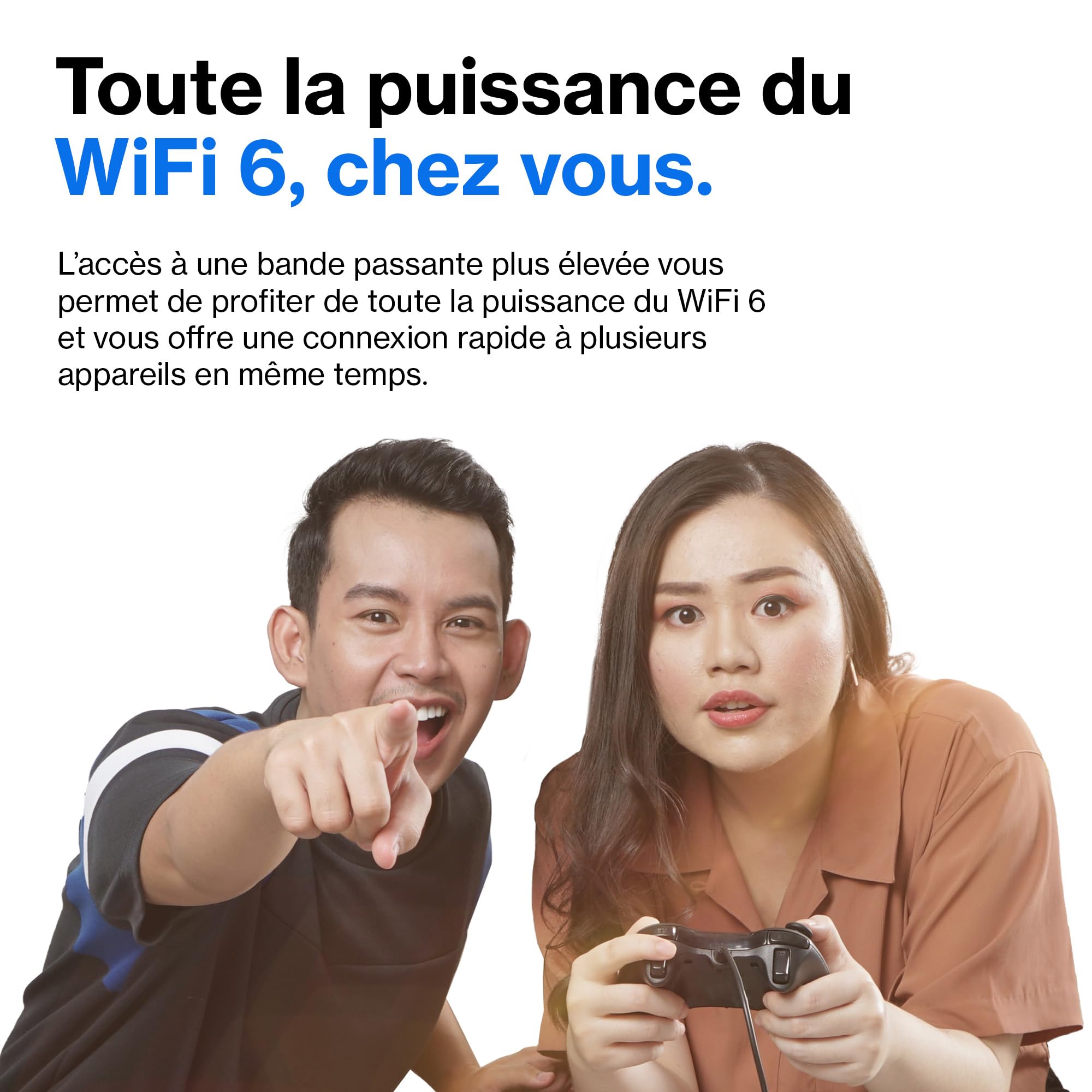 Linksys Système WiFi 6 Mesh triple bande Velop MX12600 (AX4200) (routeur WLAN, jusqu'à 830 m2, pour plus de 120 appareils, pack de 3, blanc)