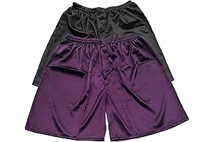 TONY & CANDICE Men's Satin Boxer Shorts Combo Pack Underwear