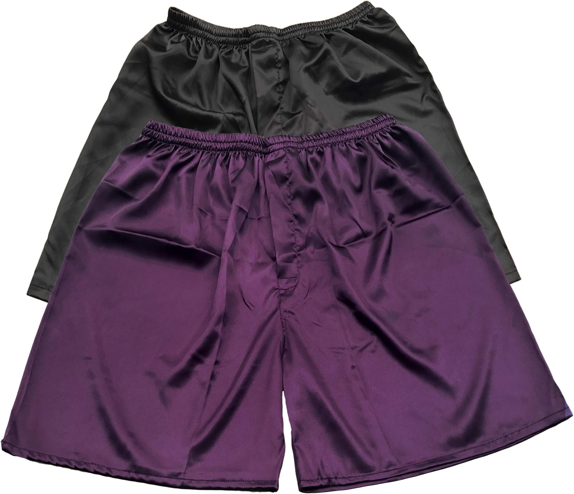 TONY & CANDICE Men's Satin Boxers Shorts Combo Pack Underwear
