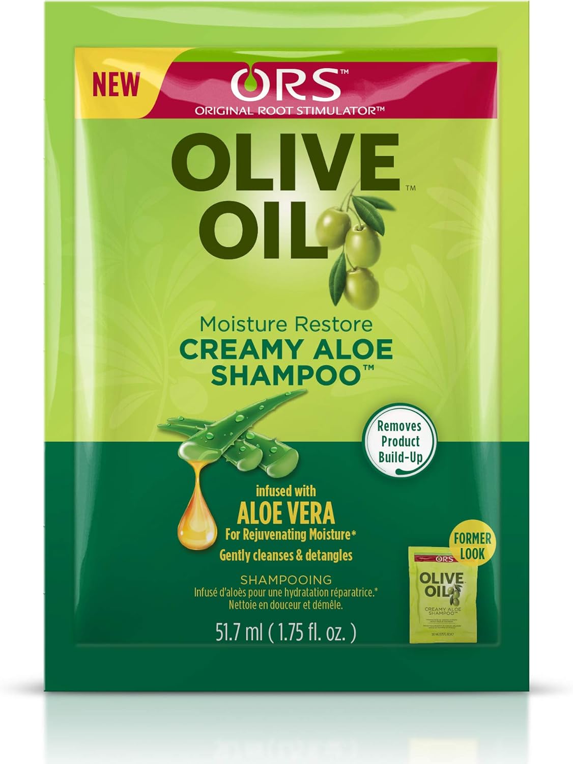 ORS Organic Root Stimulator Olive Oil Creamy Aloe Shampoo, 1.75 Buy