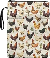 Vista 13 de doginthehole Fundas de libro con estampado de dinosaurios para amantes de los libros, funda con cremallera y bolsillo frontal, fundas protectoras