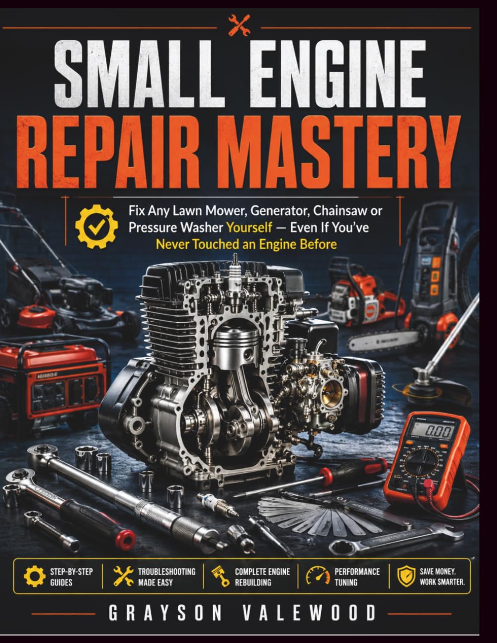 Small Engine Repair Mastery: Fix Any Lawn Mower, Generator, Chainsaw or Pressure Washer Yourself — Even If You've Never Touched an Engine Before
