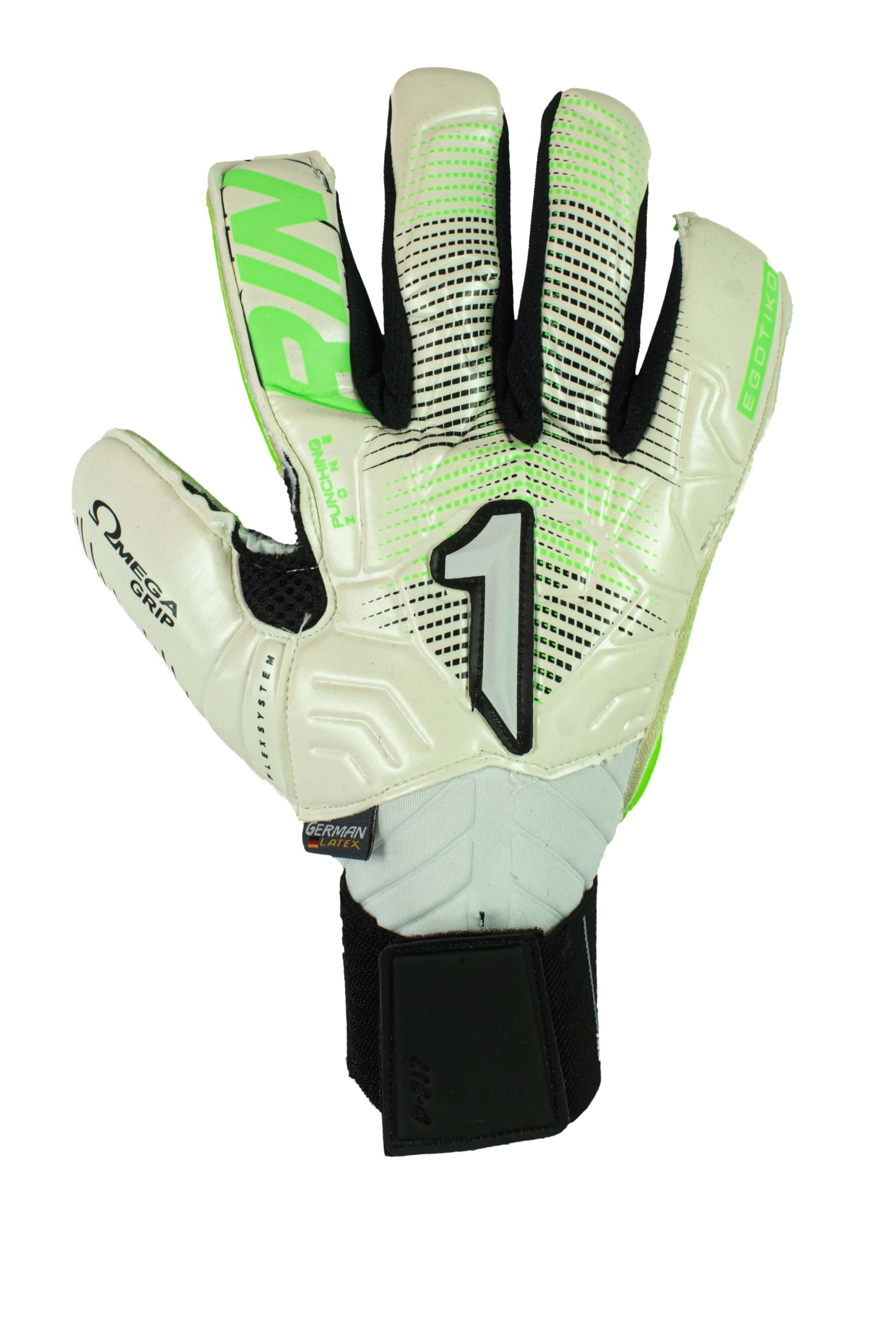 Hy-Pro Officially Licensed Manchester City F.C. Soccer Goalkeeper Gloves - Junior Goalie Size 5 - Kids Soccer Gloves for Boys and Girls with Strong Palm Grip for High Performance