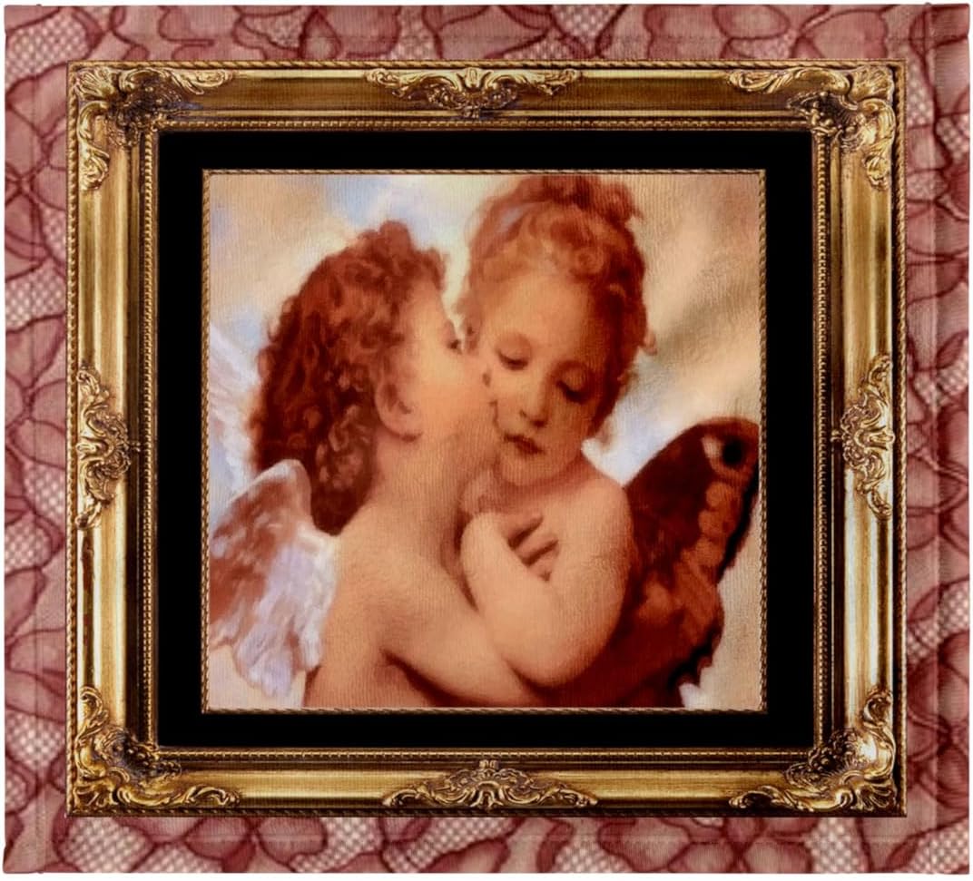 3dRose Angels Kissing 22x30 Bath Hand Pool Towel