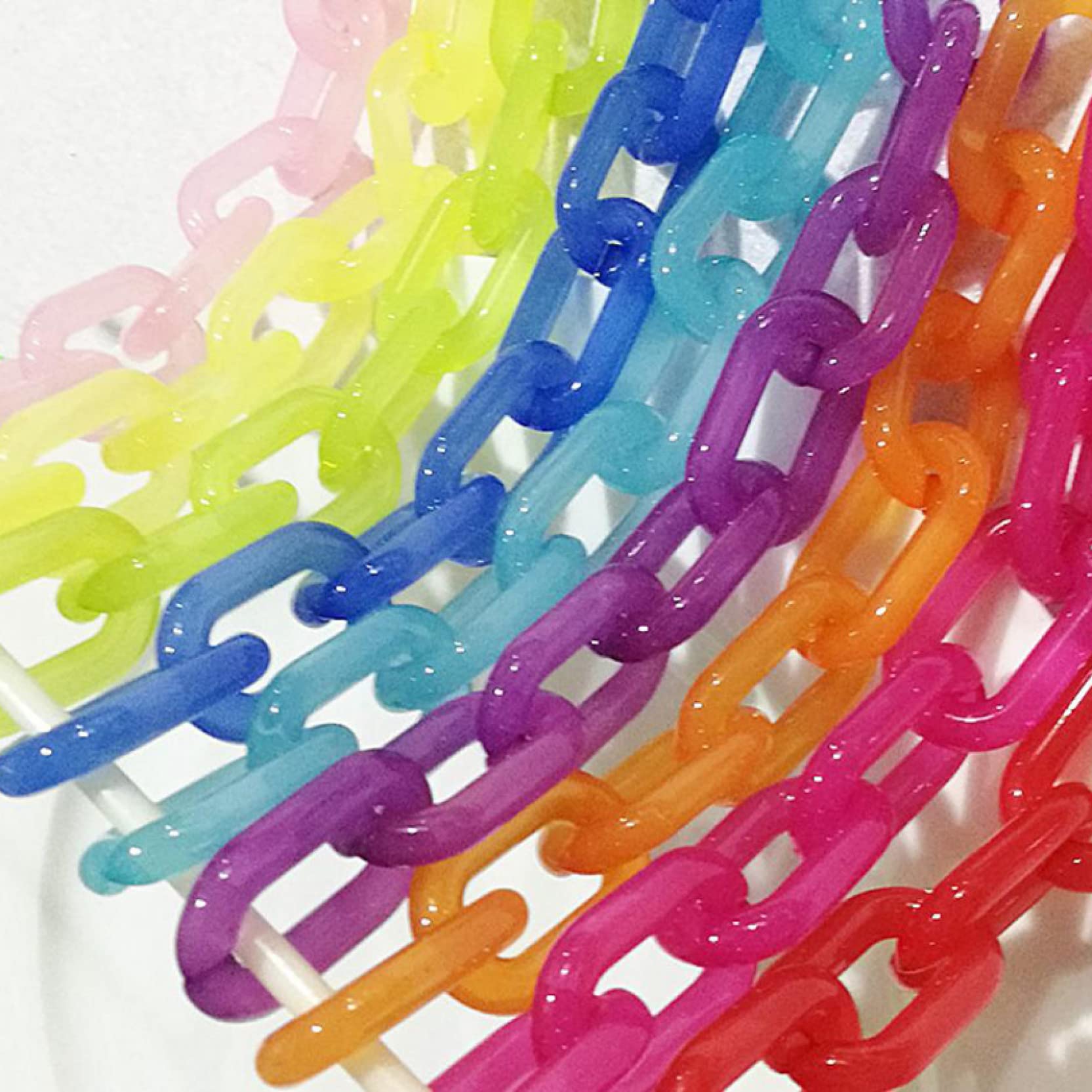 Łańcuszki do torebek, Uchwyt Do Torebki Łańcuchy Część Torby Akcesoria Pasek Na Ramię(Orange,Silver Hook)