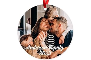 Picture-Perfect Christmas: Personalized Christmas Tree Ornaments with Love