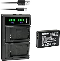 Vista 10 de Kastar Paquete de 2 baterías y cargador USB LTD2 de repuesto para cámara Canon LP-E12, LC-E12E, EOS M50 Mark II, M100, M200, Rebel SL1, PowerShot