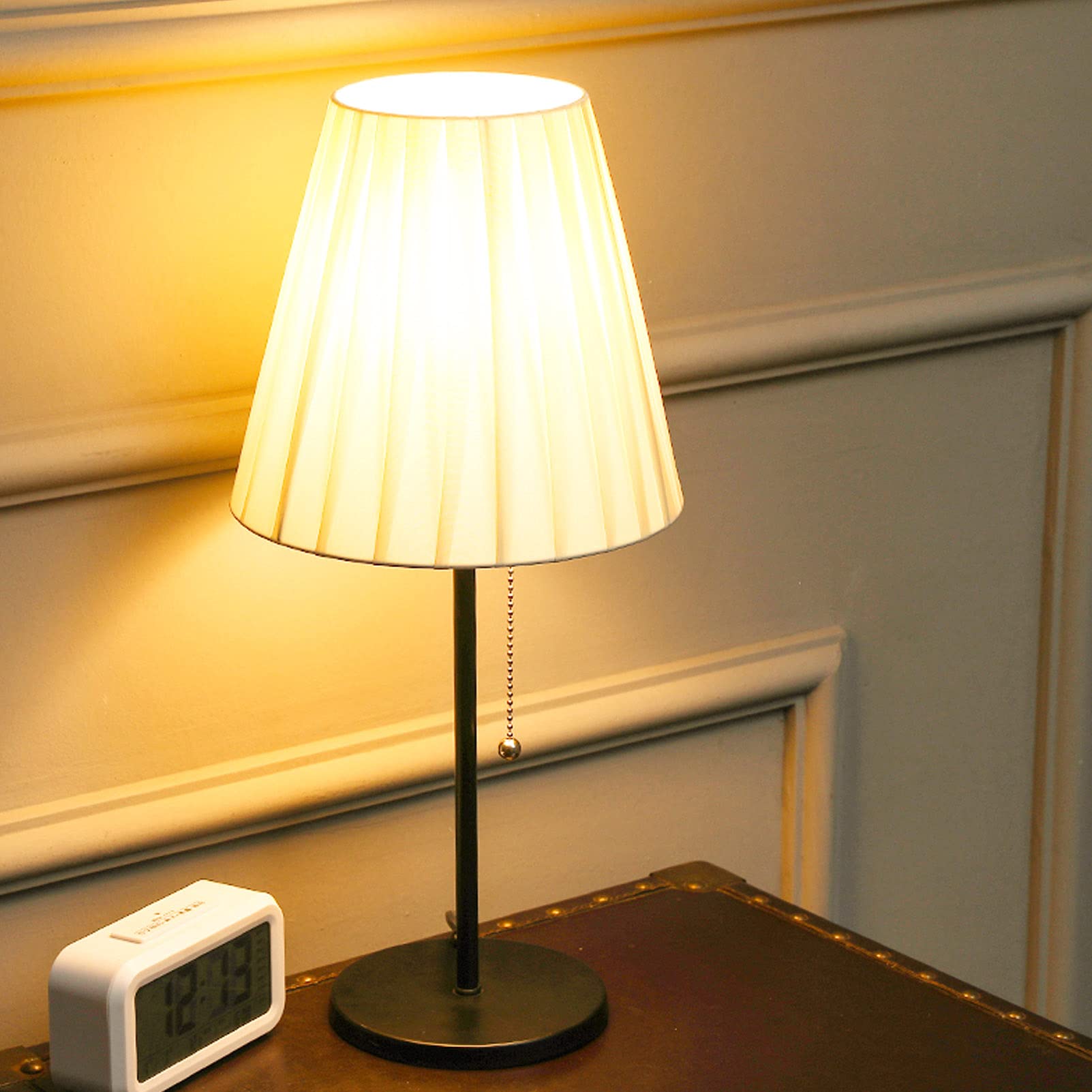 Amazon.co.jp: 調光テーブルランプ、ジッパースイッチ付きベッドサイド