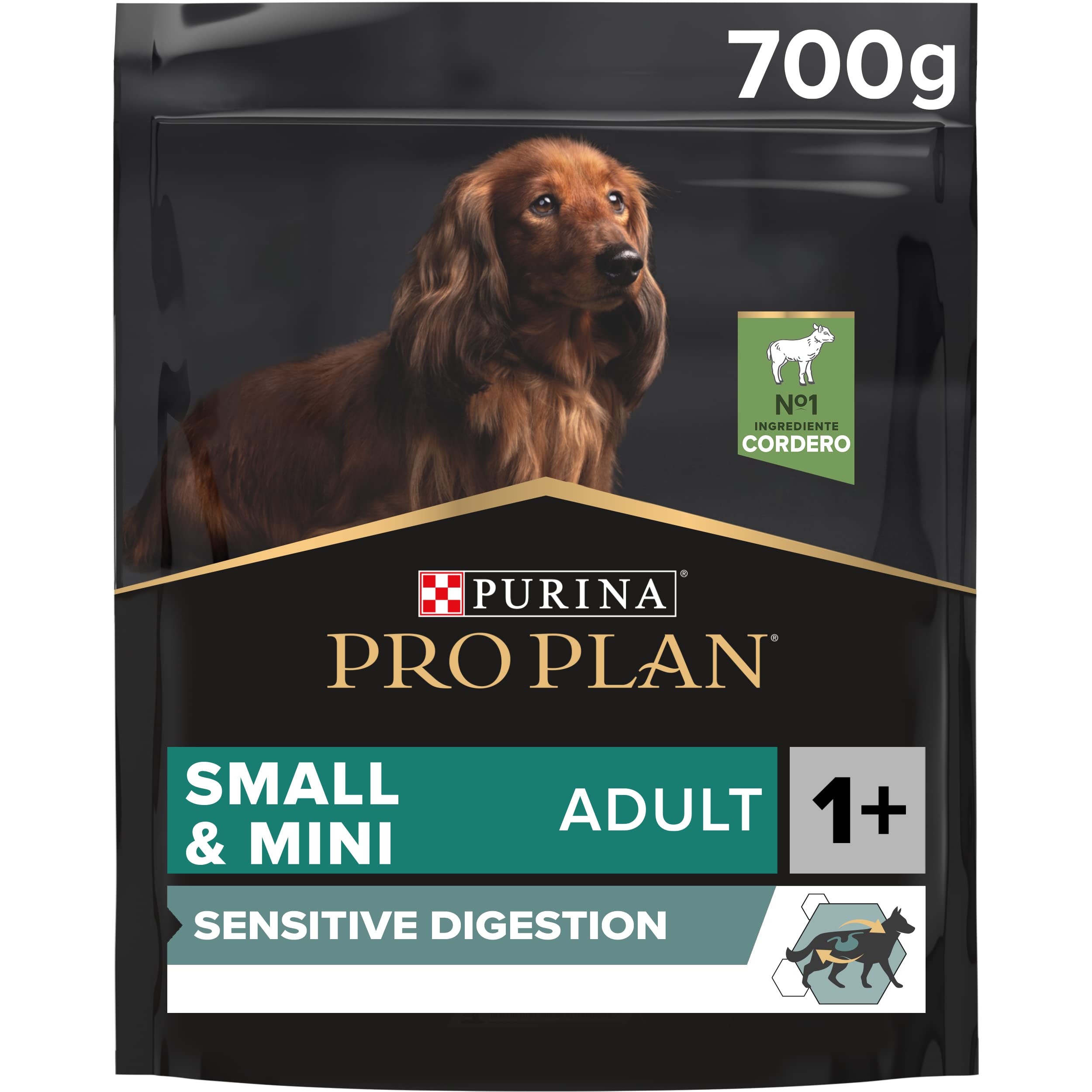 Purina Pro Plan Small and Mini Adult Optidigest Dog Croquettes, 8 Bags of 700g โ image 1