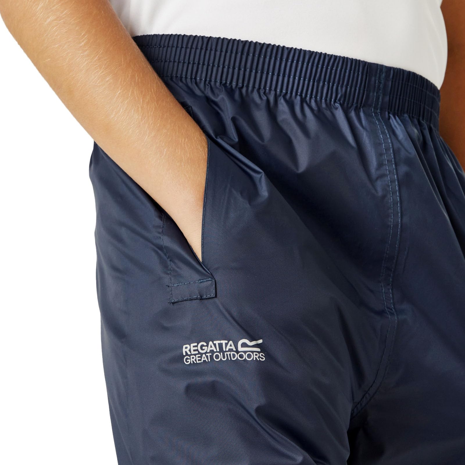 Regatta - Surpantalon Technique Et Compactable Junior Pack-it, Sovrapantaloni Unisex - Bambini e Ragazzi
