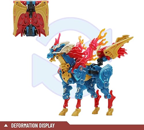 Miniatura 2 de 52TOYS Megabox MB-22 Kirin Deformation Toys figura de acción, personaje de animación deformable coleccionable, juguetes de Kirin, gran regalo de
