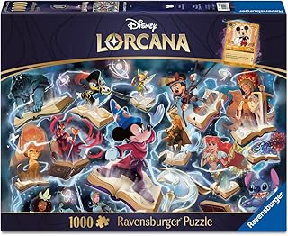 Comprar Ravensburger - Puzzle 1000 Piezas Lorcana | Puzzle Adultos 70x50cm | Puzles 1000 Adultos | Rompecabezas Niños +14 Años | Puzzles 1000 Piezas De Lorcana
