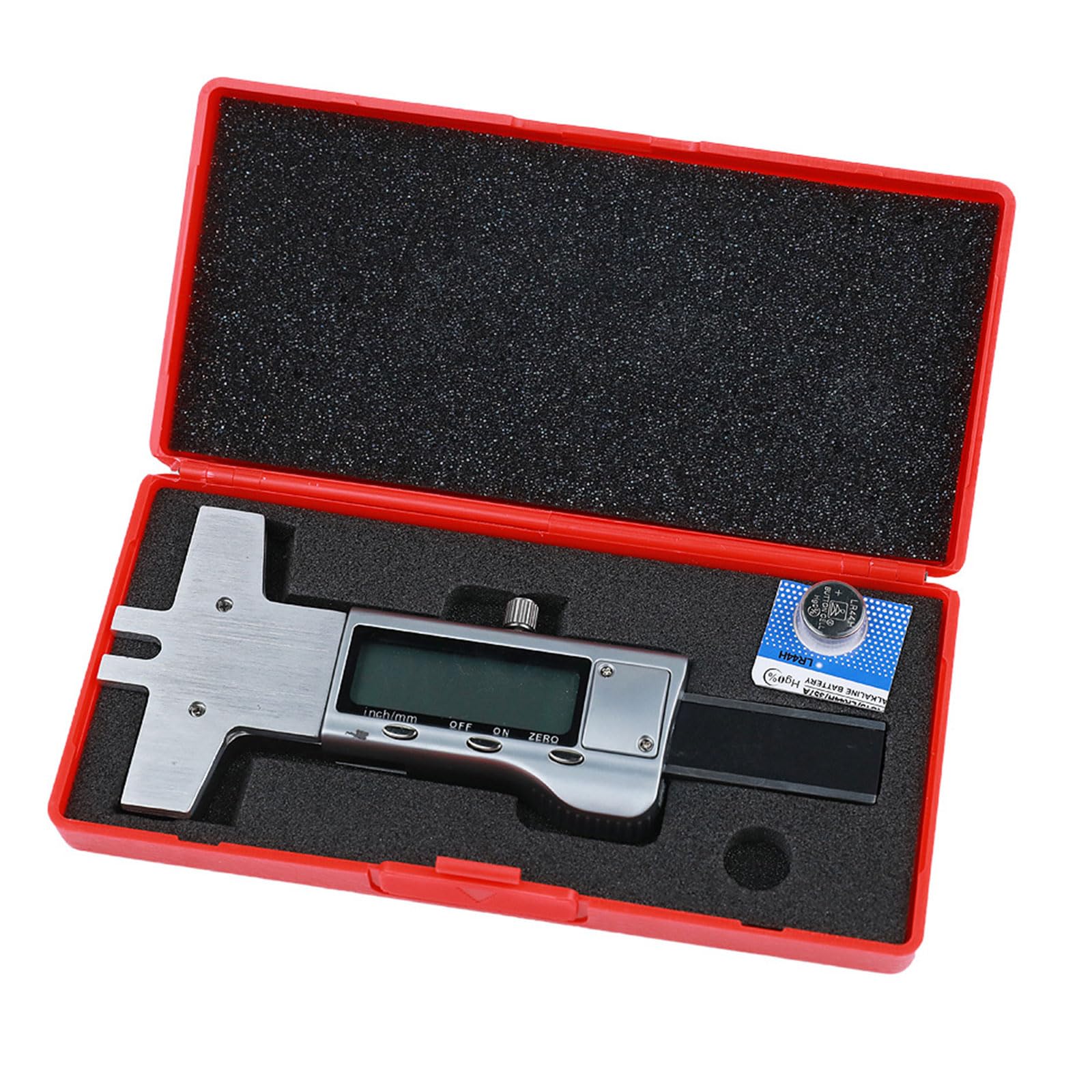 Règle d'action des cordes de guitare en aluminium avec affichage numérique Règle de distance pour des mesures rapides Outil de mesure de la hauteur de guitare