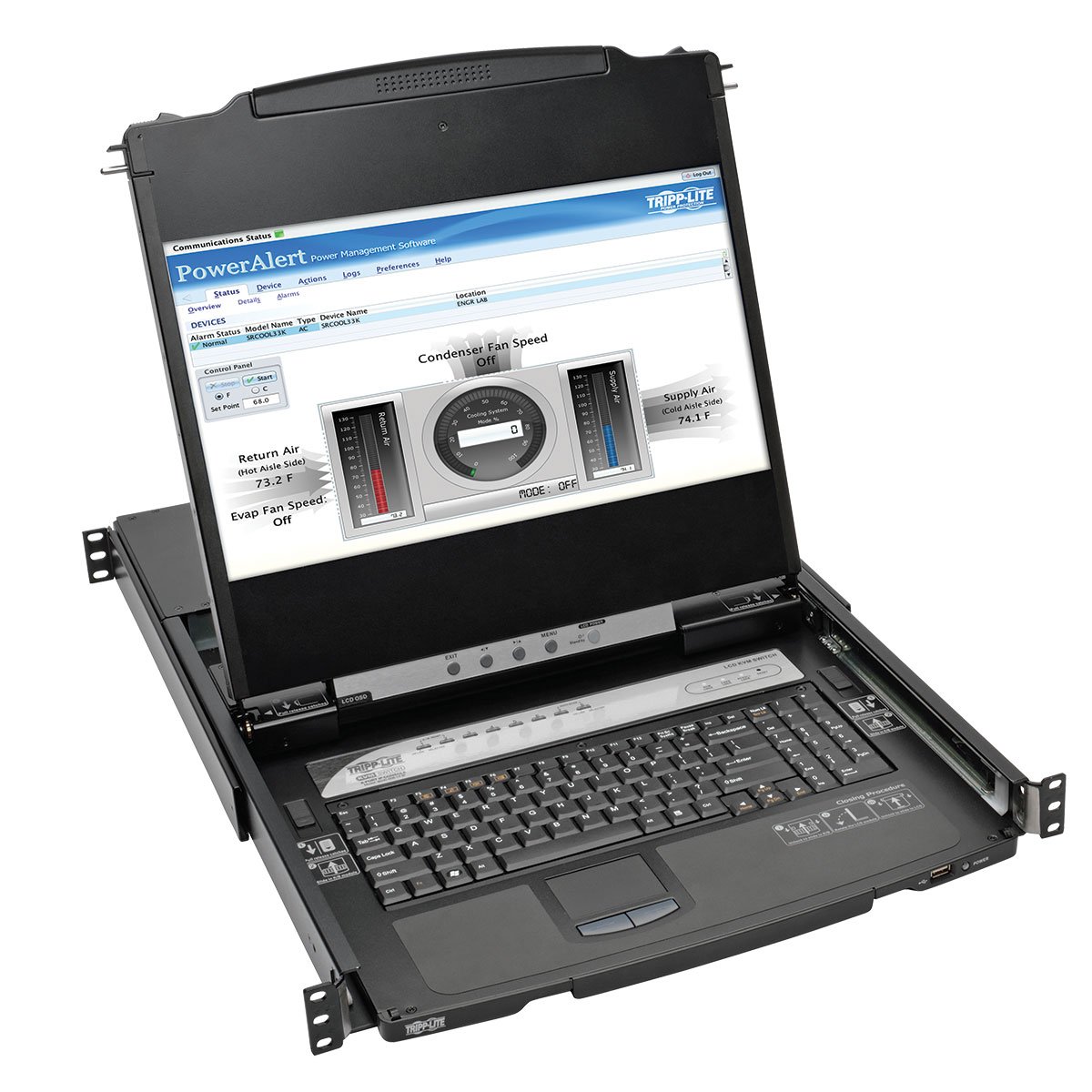 Amazon.com: Tripp Lite NetDirector 8-Port Rackmount Console HDMI