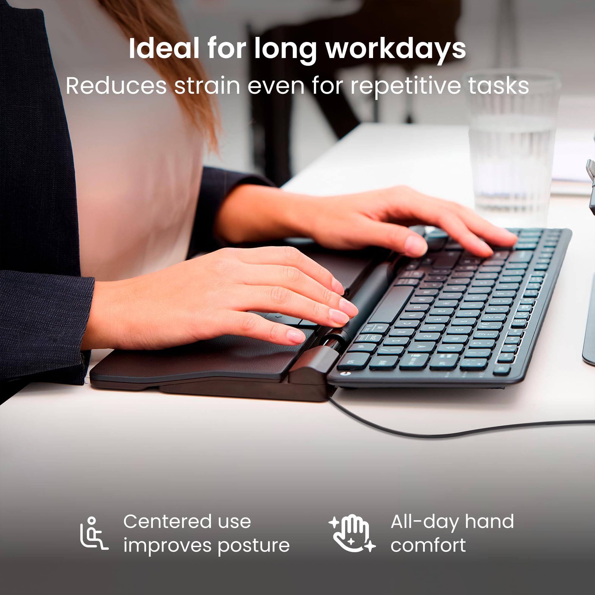 Amazon | Contour Design RollerMouse Pro 有線 (ヴィーガン