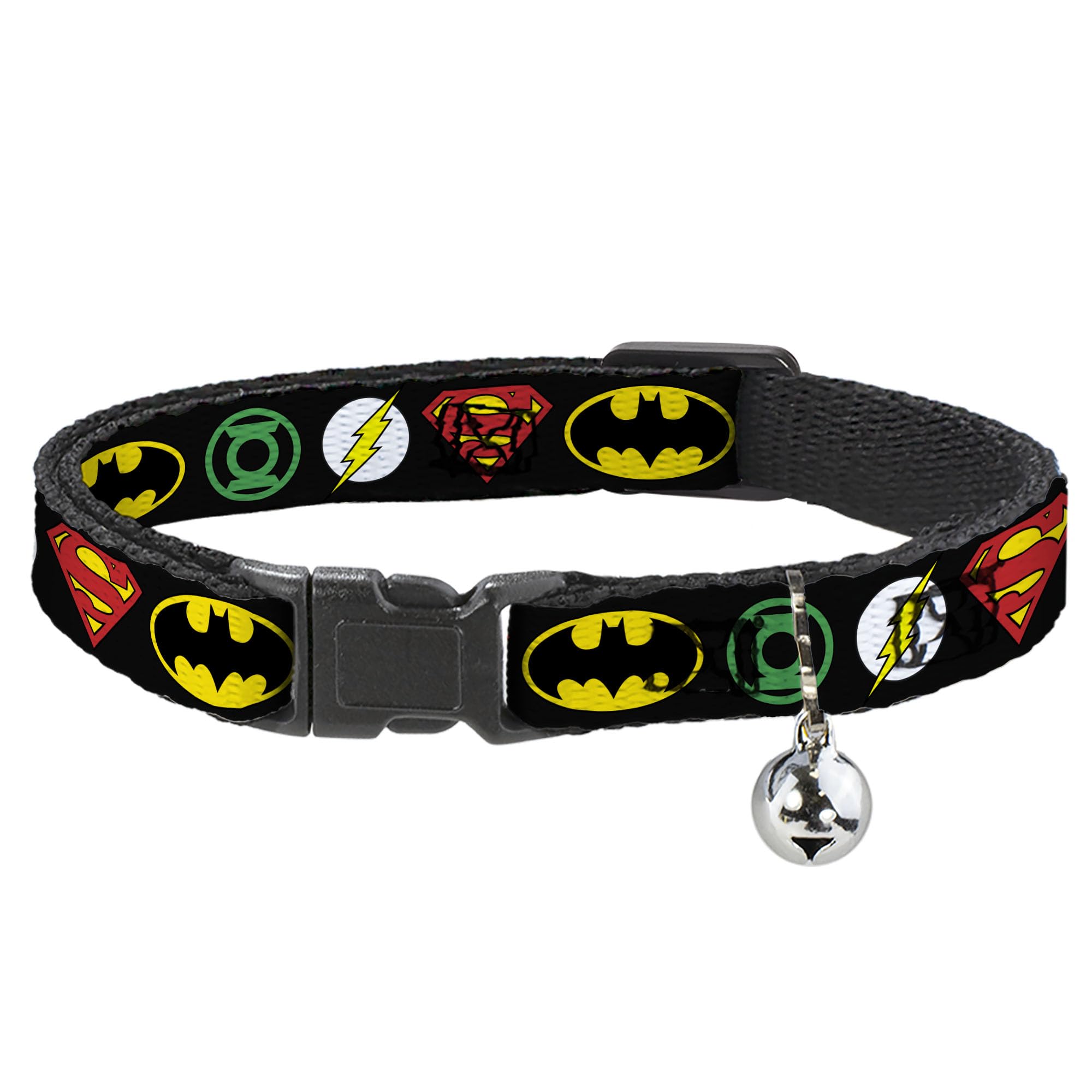 Collar para gato Buckle-Down con cierre breakaway y estampado resistente