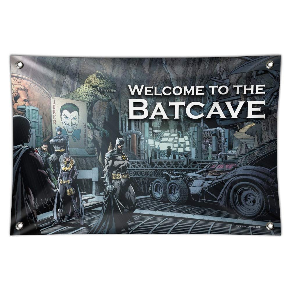 Batman Welcome to the Batcave Home Business Office Sign