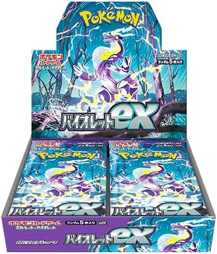 Pokemon Juego de cartas Scarlet & Violet Expansion Pack Violet ex Box (japonés)