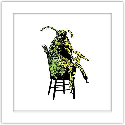 Trends International Gallery Pops Beetlejuice - Póster de pared con texto en inglés Hi How Are You Beetle, 12.00 x 12.00 pulgadas, versión de marco