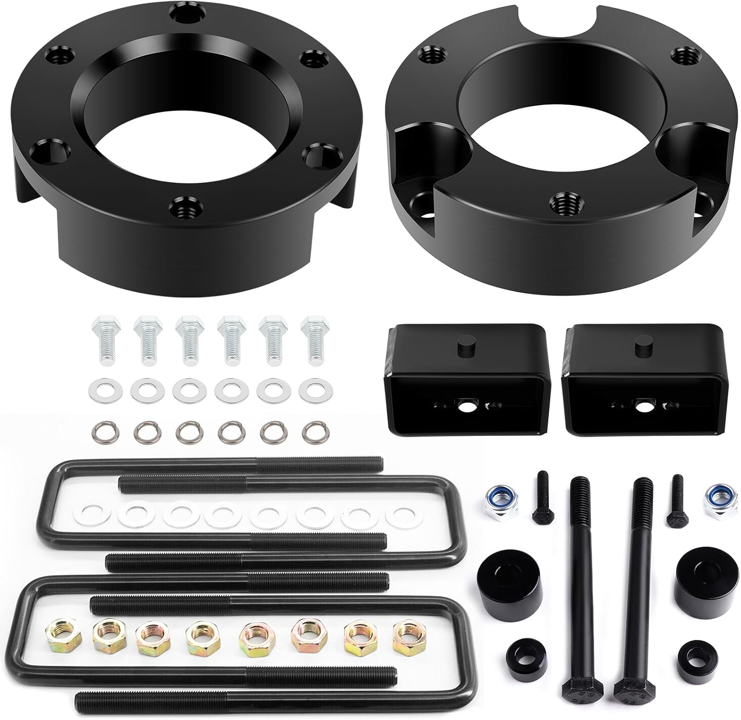 ECCPP lift kit for Toyota for Tacoma 1995-2004 4WD 3" Front and 3" Rear Leveling Lift Kit + Diff Drop