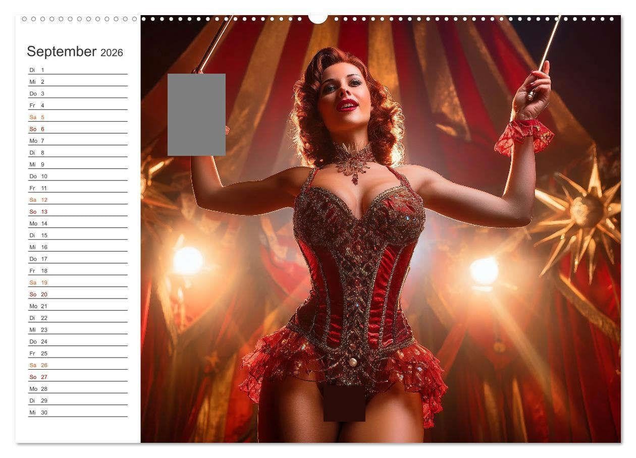 Pin-up Power 2025 (hochwertiger Premium Wandkalender 2026 DIN A2 quer), Kunstdruck in Hochglanz: Dieser Retro-Pin-up-Kalender vereint den ... Motiven für jeden Monat. (CALVENDO Erotik)