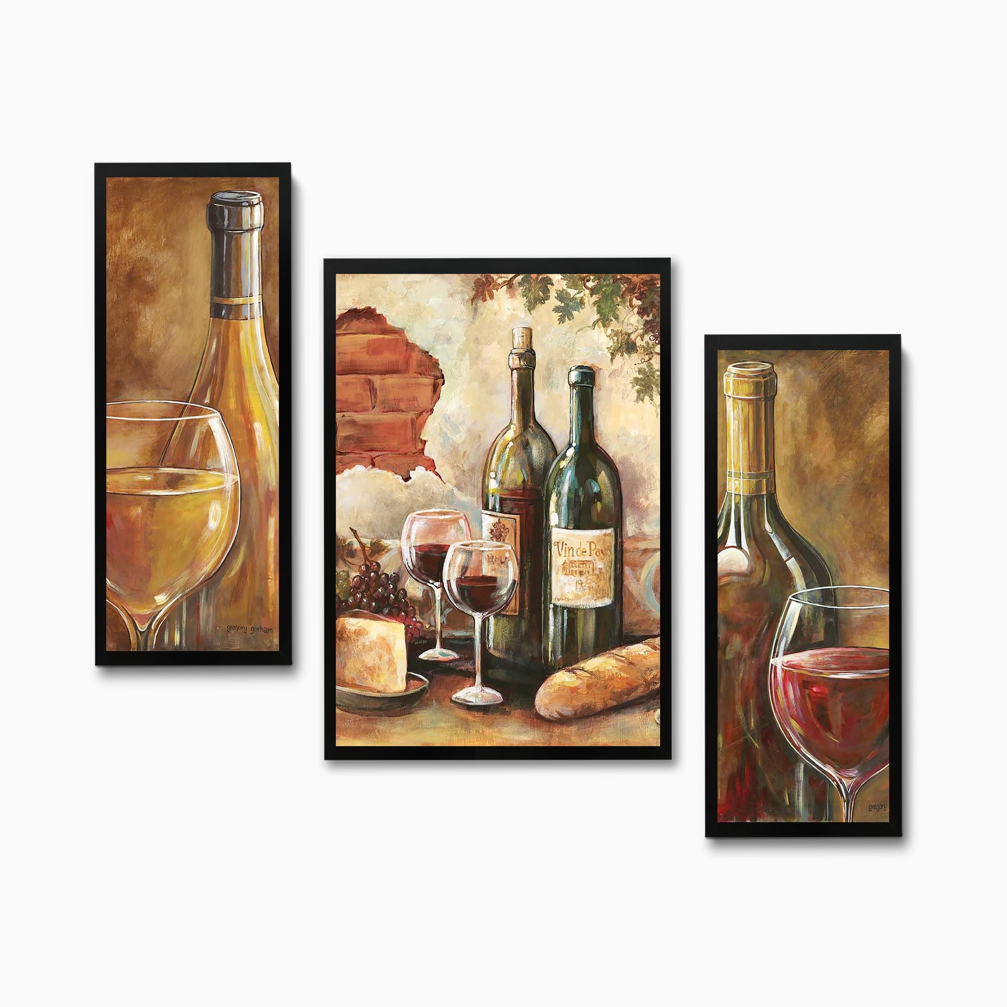 Rousrie Wall Frames - Set of 3 for Living Room & Bedroom -11