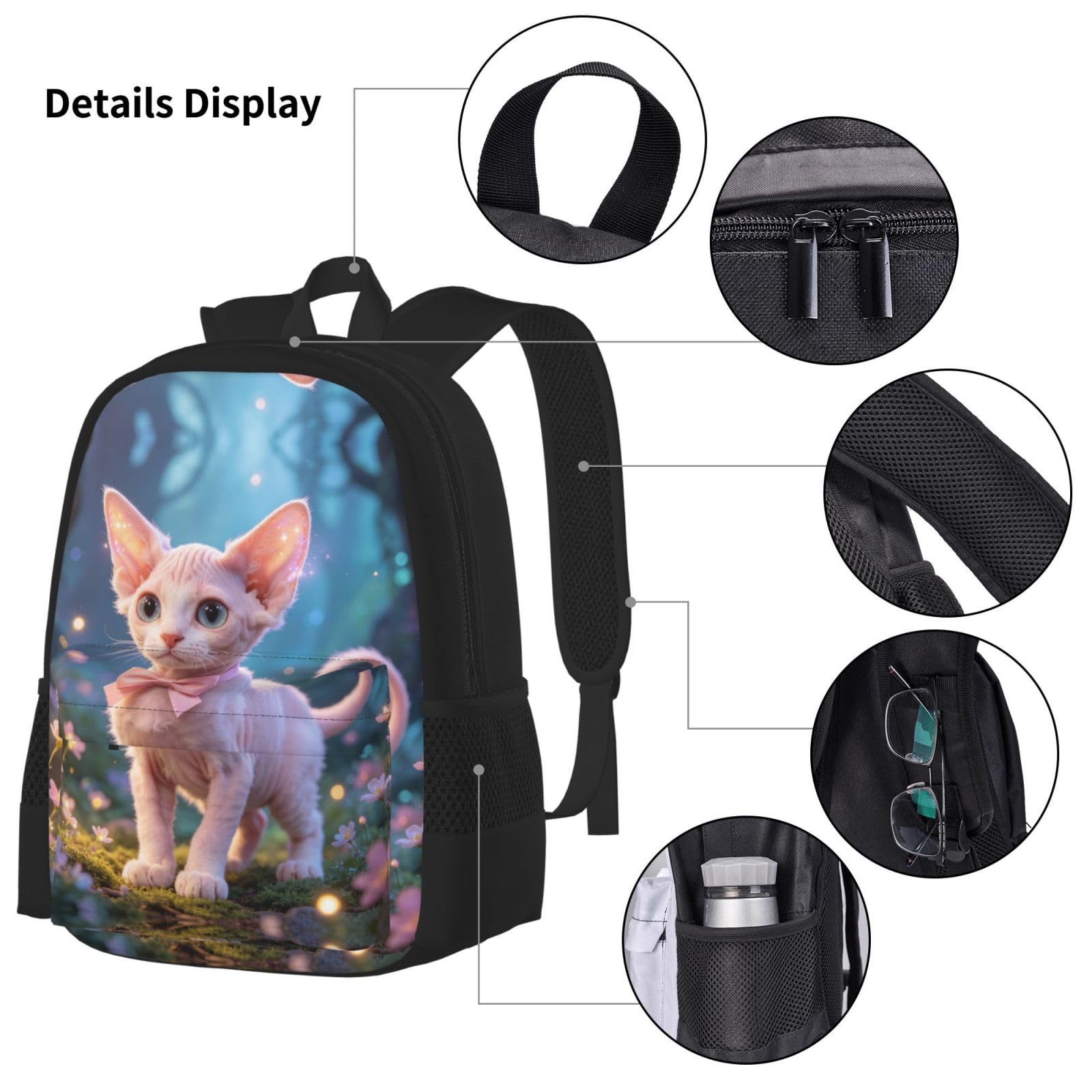 Set 3 in 1 borsa da viaggio per pendolari, borsa termica per il pranzo, borsa termica per il pranzo, con tasca per laptop