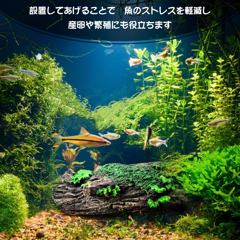 Amazon.co.jp: 水槽用 古代の城跡 アクアリウム オブジェ 流木 廃墟