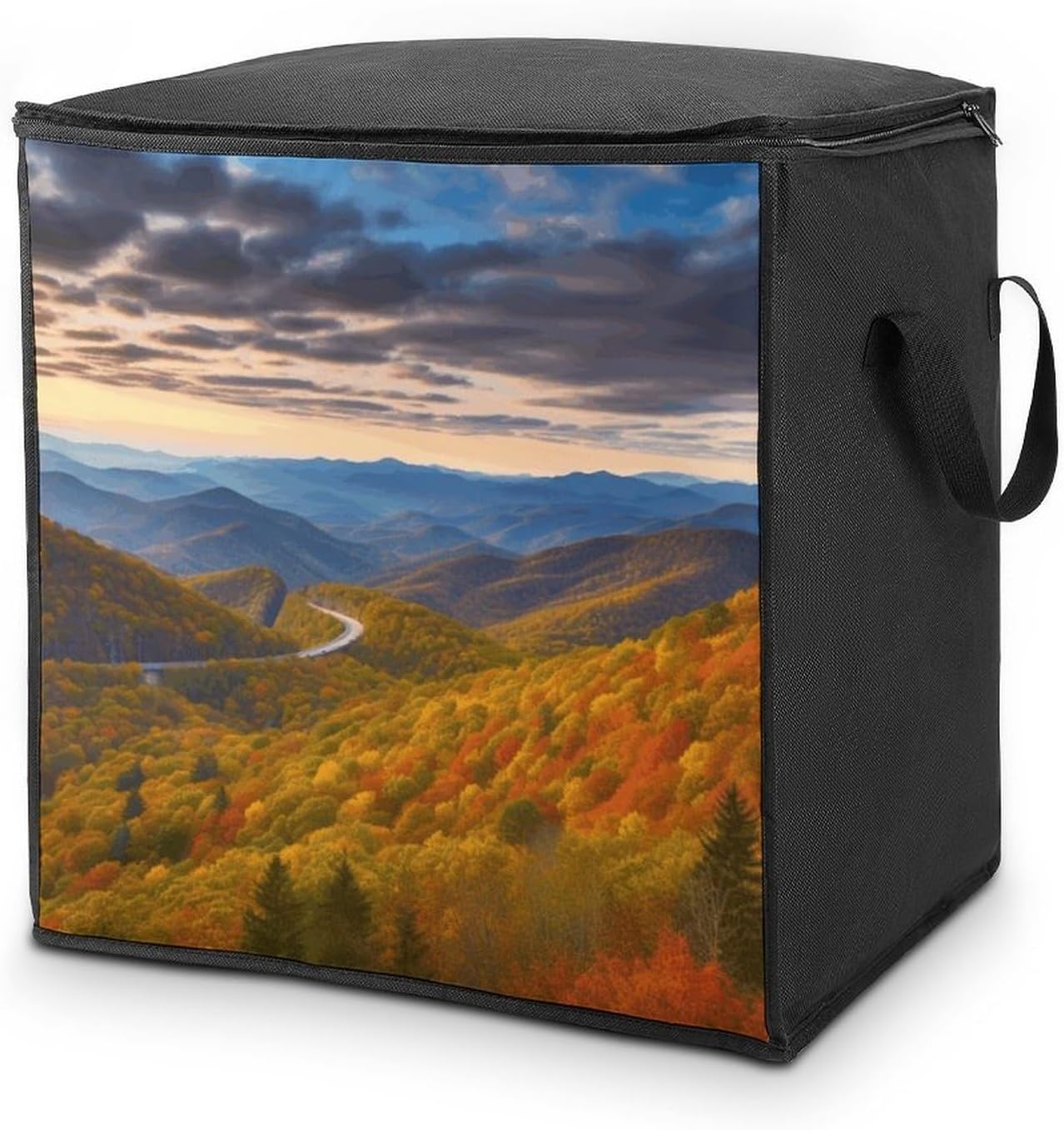 Comforter Storage Bag Large Capacity Zipper Clothes Storage Bag 70L