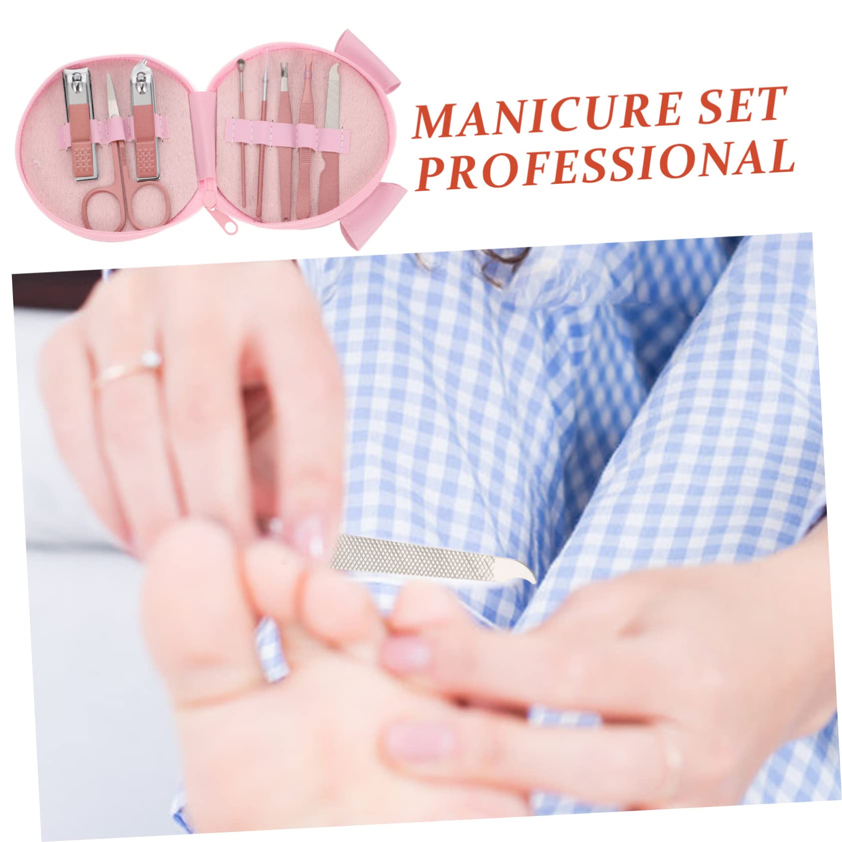 Healeved 3sets Tronchesi Per Unghie Acciaio Inossidabile Kit Manicure Portatile Per Di Mani e Piedi Strumenti Per Pedicure e Manicure Per Viaggi e Uso Quotidiano