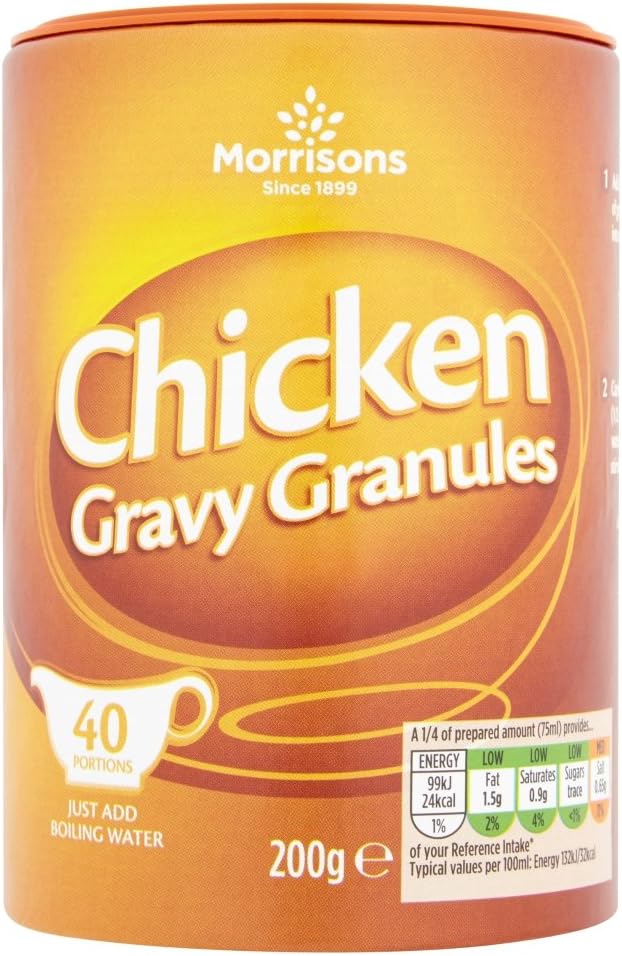 Morrisons Chicken Gravy Granules, 200g Amazon.co.uk Grocery