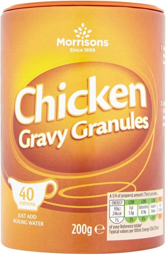 Morrisons Chicken Gravy Granules, 200g Amazon.co.uk Grocery