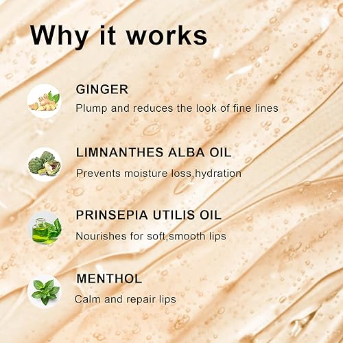 Vista 49 de KISSIO Juego de relleno de labios, labios naturales, cuidado de labios, brillo de labios, hidratante de labios hermoso, uso diario y nocturno