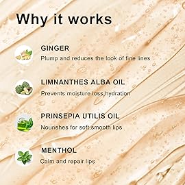 KISSIO Plumping Lip Gloss,Plumping,Moisturize and Elasticity,Lip Plumper and Lip Care for Day and Night Use,with Ginger,Peppermint and Jojoba Oil,Clear,10 ml