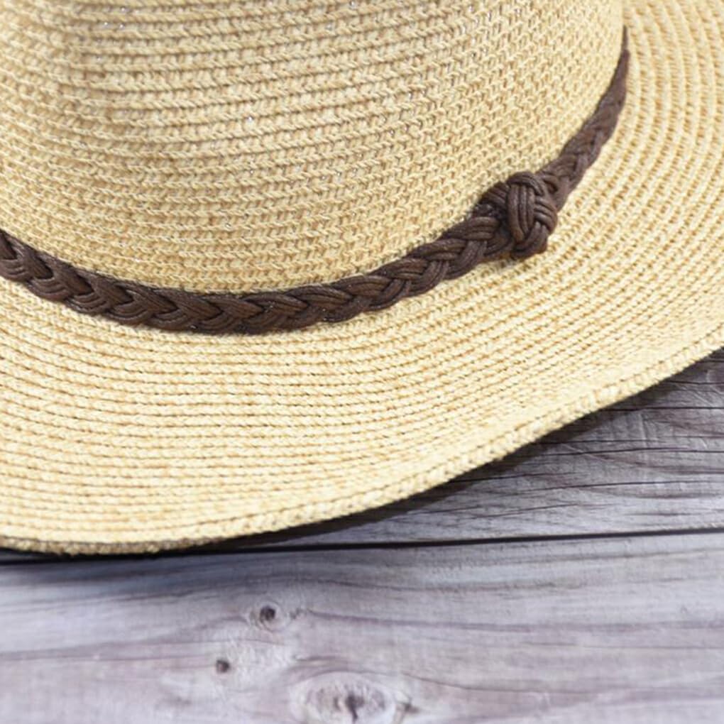 Restez protégé et confortable léger hommes grande taille chapeau de soleil papier large bord plage pliable casquette homme chapeau de paille