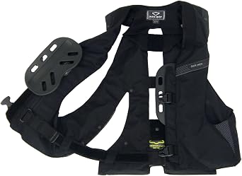 Hit-Air Separate Chest Padding, Air Vest & Jacket Accessory, Black