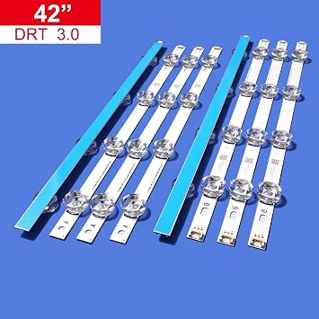 LED Backlight Strip Compatible with LIG 42 TV Innotek DRT 3.0 42 42LB572U 42LB570V 42LB570U 42LB5700 42LF5800 42LB6500 42LB550V 42LB628V