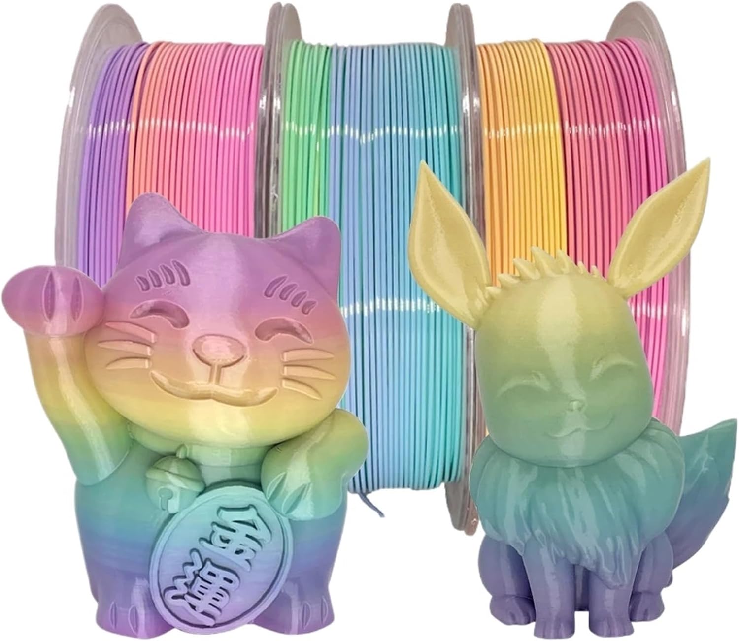 for 3DSWAY 3D Printer consumables PLA Rainbow Gradient Multi-Color FDM Printing Filament Material 1.75mm 1kg