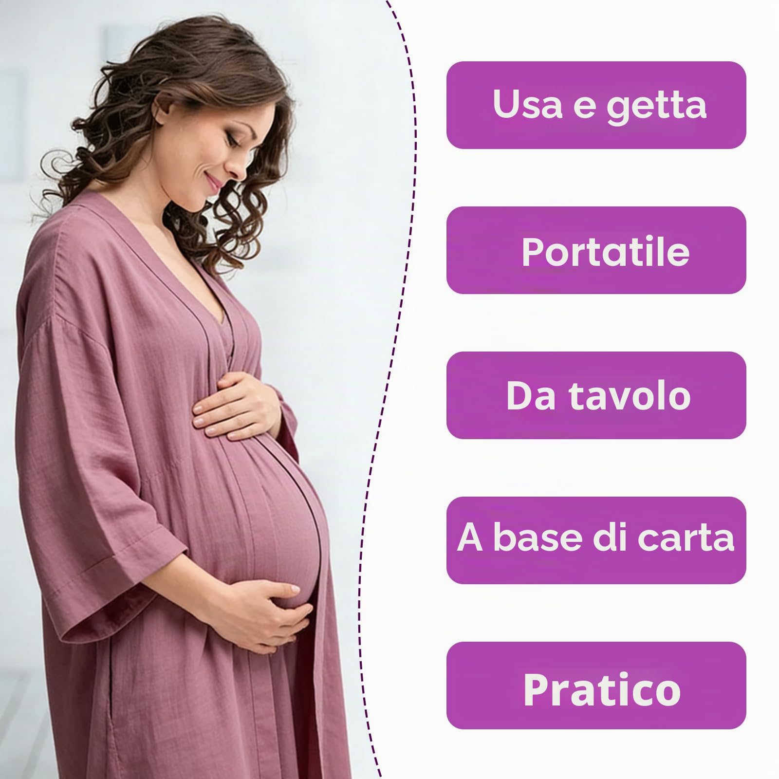 30 Pezzi Coni per Pipi Donna Monouso, Imbuto per Pipi in Piedi, Orinatoio Portatile in Carta, Adatto a Viaggi, Campeggio, Escursioni e Attività All'aperto, Donne Gravidanza e Anziani
