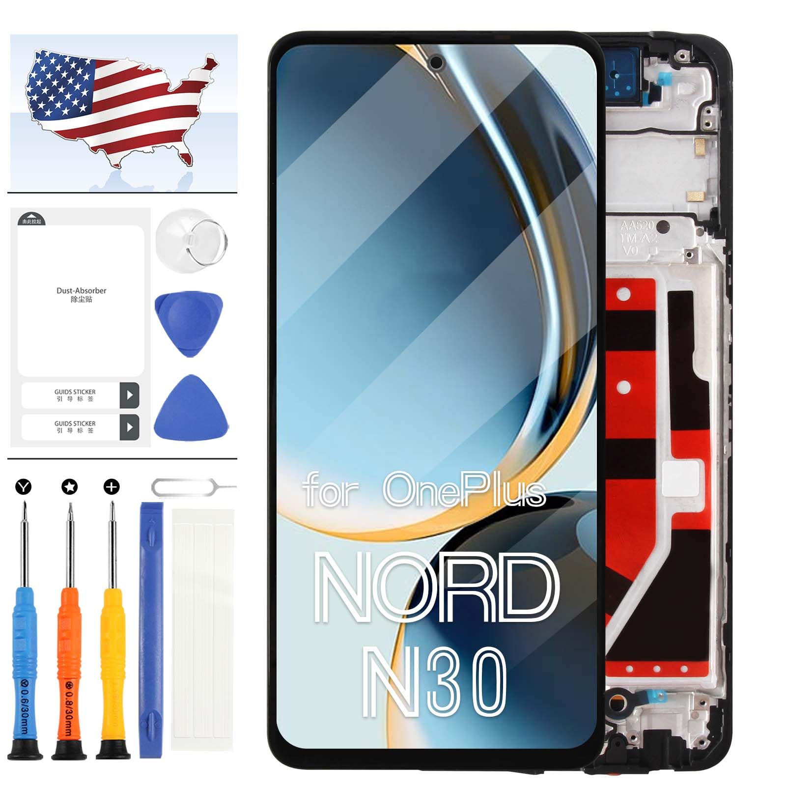 Amazon.com: A-MIND for OnePlus Nord N30 5G Screen Replacement with