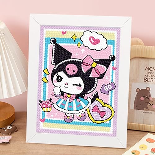 BHLFRH Kits de pintura de diamantes 5D - Bonitos kits de arte de diamantes para adultos y principiantes, kit de pintura por números, arte y