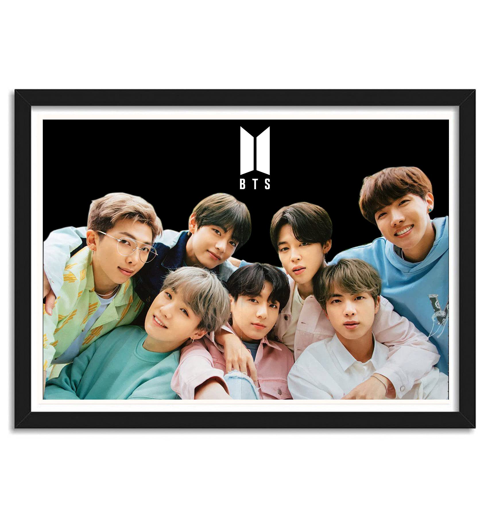 Good Hope BTS Framed Poster - 10x13 Inch, music band, rock Wall