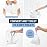 Lunderg Toilet Liners with Super Absorbent Pads - Value Pack 50 Count Universal Fit - Disposable Toilet Bags to Convert any Home, Boat or Camping WC into a Dry Flush - Emergency must have
