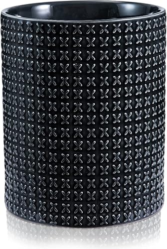 MEIGUI Soporte para utensilios de cocina para decoración de cocina, vajilla de cerámica extra grande para encimera, organizador de utensilios de