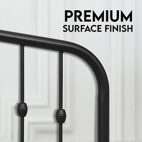 Miniatura 45 de Golden Gate Beds, base de cama de plataforma de metal, resistente, base de colchón de acero resistente, no necesita somier, fácil montaje, base