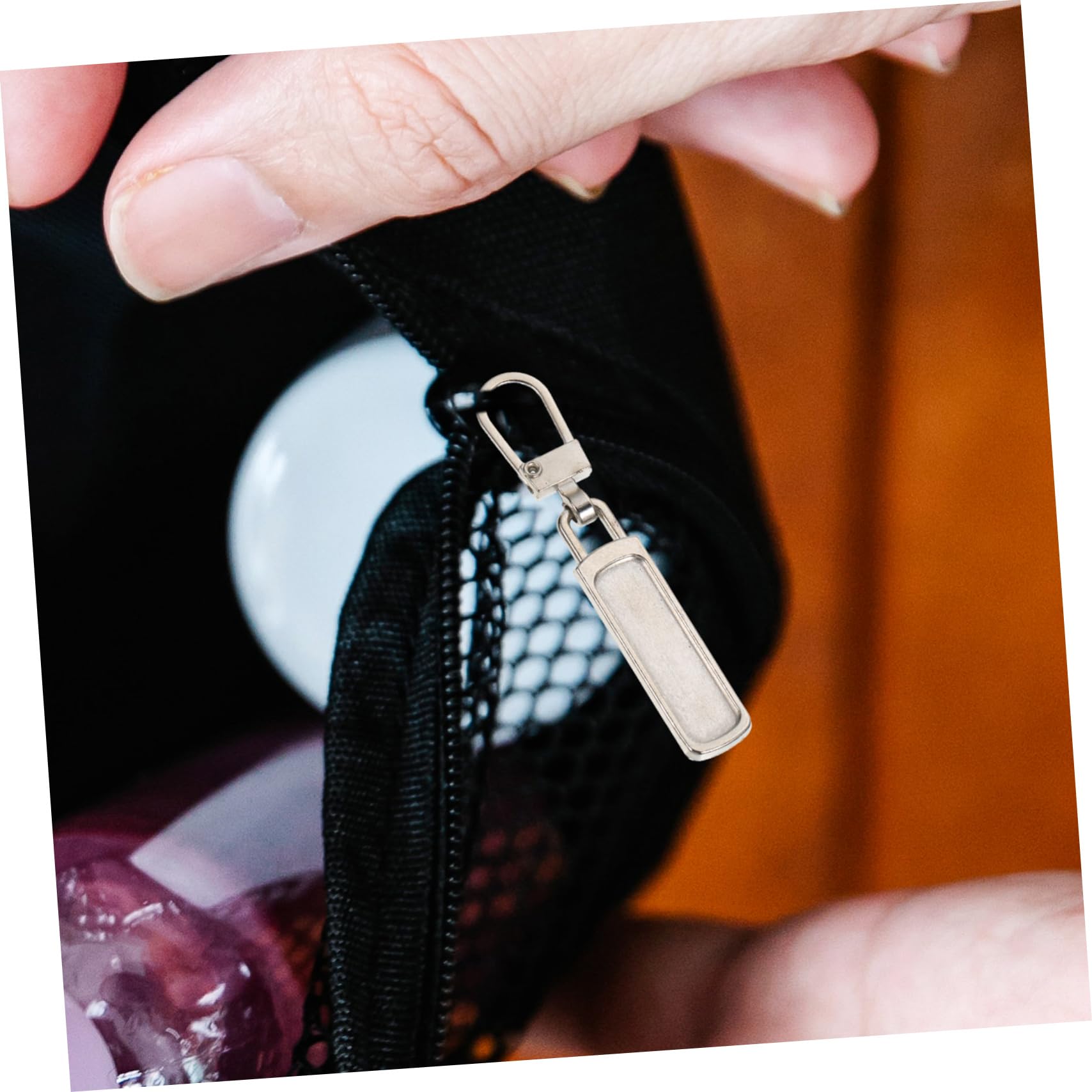 STOBOK 100piezas Kit De Reparación De Cremalleras De Tiradores Desmontables Para Ropa Equipaje y Accesorios Zipper Pulls Reutilizables