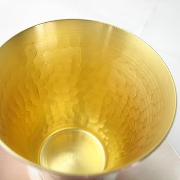 Amazon.co.jp: ナガオ おちょこ 酒グラス 65ml 純銅 受け皿付