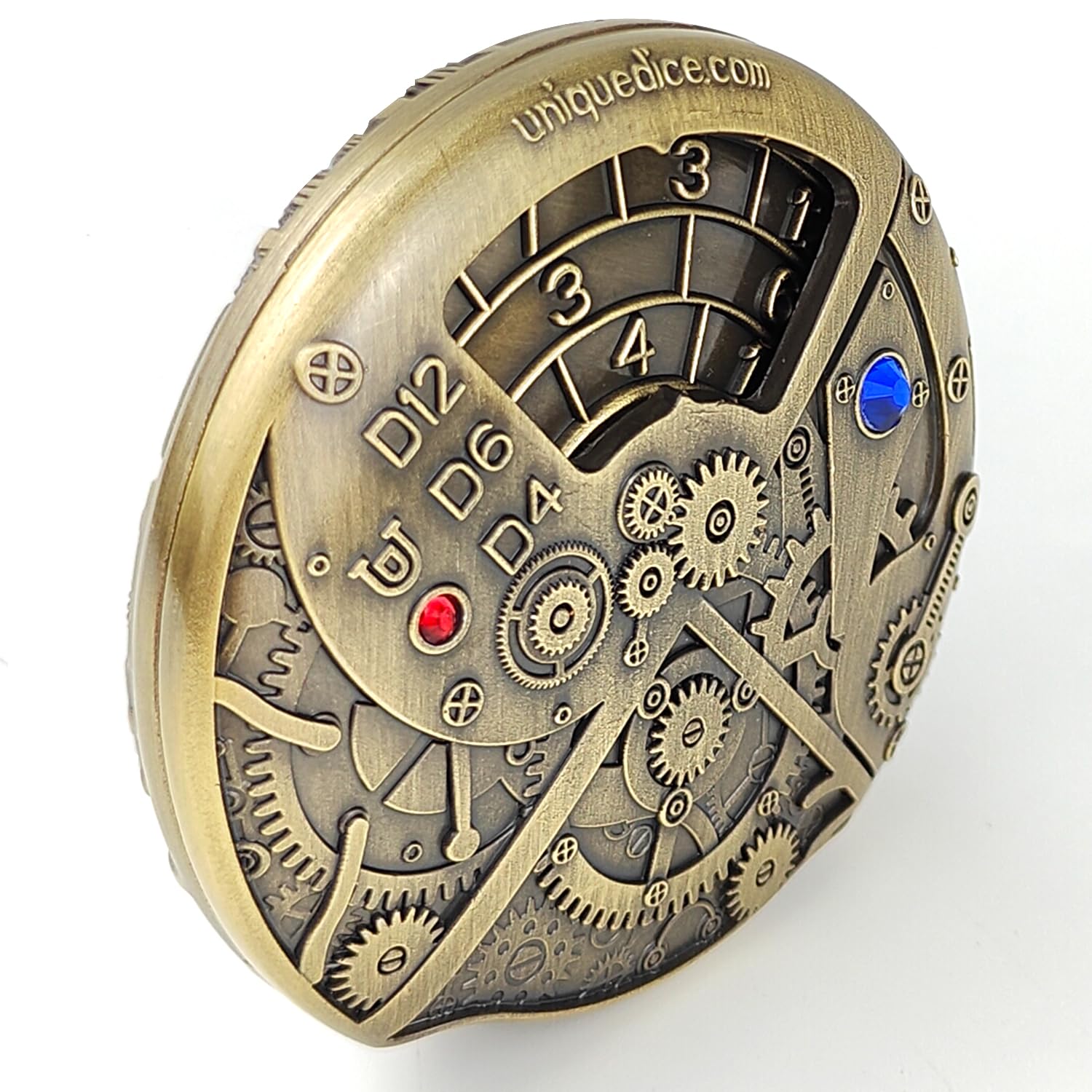 Dados únicos de Metal Ruleta Spinner para Dungeons and Dragons DCC DND Gifts Pocket Coin Theme Role Playing Gadget