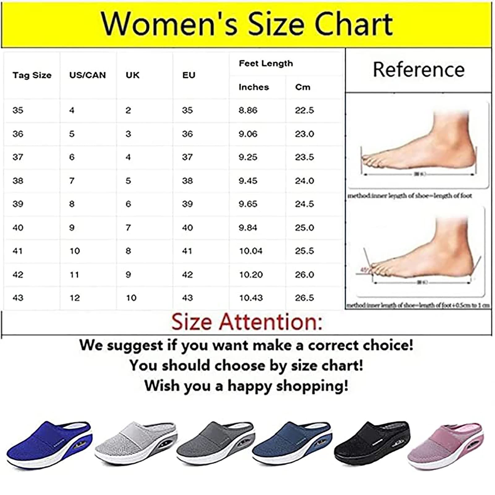 Luftkissen Slip-On Orthopädische Diabetiker Walkingschuhe Breite Passform Schieber Frauen Ballenzehenkorrektur Gartenclogs Keilsandale Schuhe für Frauen (Farbe: Lila, Größe: 44.5EU)